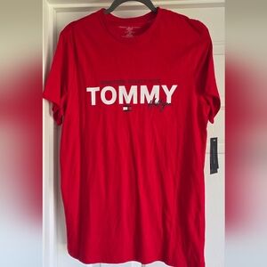 Tommy Hilfiger Red Sleepwear Top